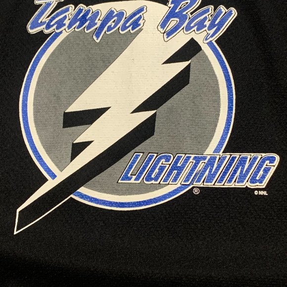 Official Men's XL Logo7 Darren Puppa Tampa Bay Lightning NHL Hockey Jersey - Picture 4 of 8